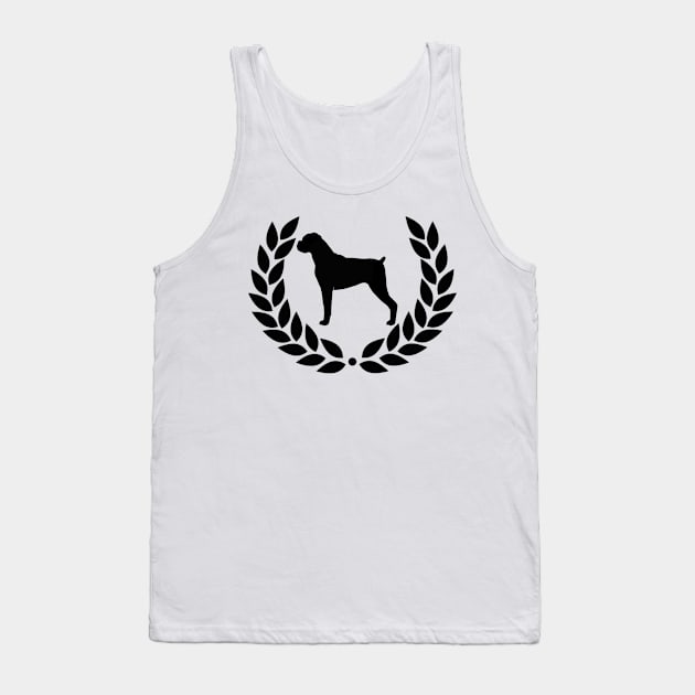 Boxer Dor Society Tank Top by DogsUnity